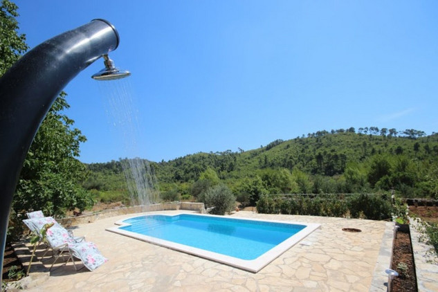 Beautiful Countryside Holiday House with Pool in Korcula Island