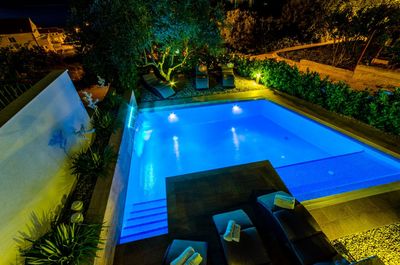 Stylish 6 Bedrrom Sea View Villa with Pool near Trogir
