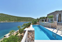 Island Solta Seafront Villa with Swimming Pool and Enclosed Garden