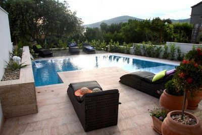 Stylish 6 Bedroom Sea View Villa with Pool near Trogir
