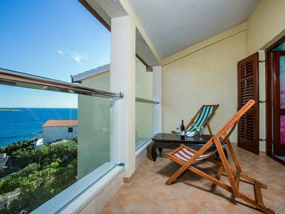 Seafront Holiday House with Pool Private Beach and Boat Mooring 