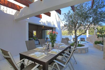Seafront Holiday Villa with Private Swimming Pool and Beautiful Terrace in Lastovo Island