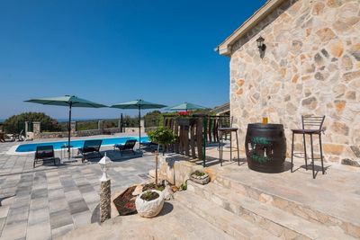 Beautiful Stone Holiday Villa with Pool and Gorgeous Sea Views