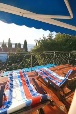 Charming Colorful Sea View House in Ciovo Island near Trogir