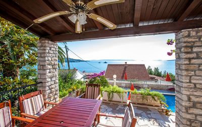 Croatian Seaside House with Pool near Trogir