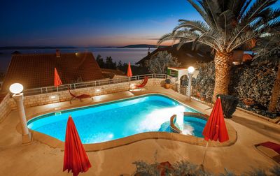 Croatian Seaside House with Pool near Trogir