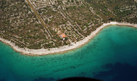 Beachfront House in Sevid; Rogoznica Riviera 