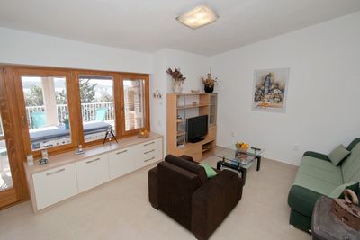 Beachfront House in Sevid; Rogoznica Riviera 