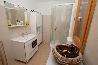 Beachfront House in Sevid; Rogoznica Riviera 
