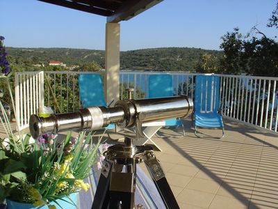 Beachfront House in Sevid; Rogoznica Riviera 