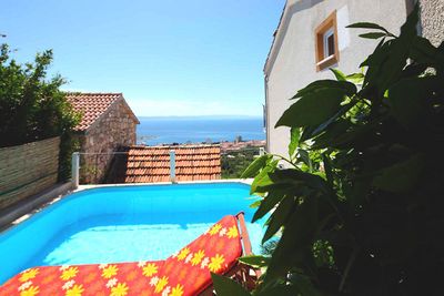 Stone villa with pool Makarska