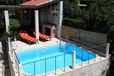 Stone villa with pool Makarska