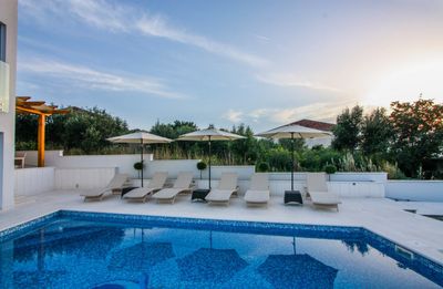 Fascinating villa with pool for 8 persons in Okrug Gornji
