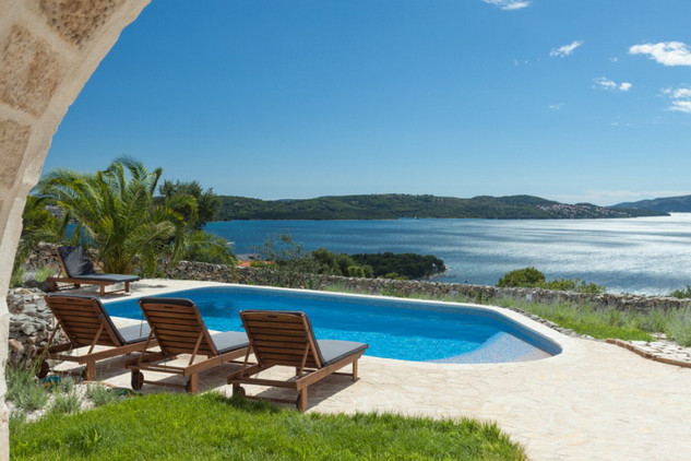 Fascinating 14 Person Sea View Villa with Swimming Pool 