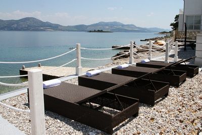 Exclusive beachfront villa with pool for 14 persons in Sreser, Peljesac