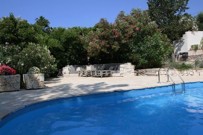 Charming Seafront 10 Person Villa with Pool in Bol, Brac Island