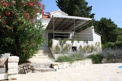 Charming Seafront 10 Person Villa with Pool in Bol, Brac Island