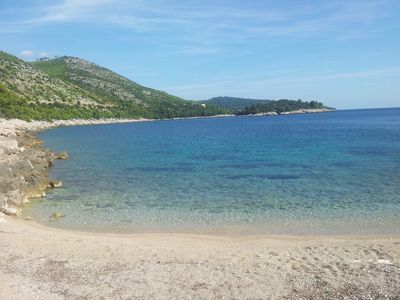 Beautiful 11 Person Beachfront House in Korcula Island