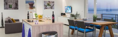 Luxury Villa in Gornja Podgora with Panoramic View on Sea and Makarska Riviera Islands