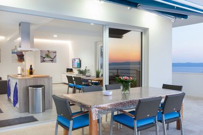 Luxury Villa in Gornja Podgora with Panoramic View on Sea and Makarska Riviera Islands