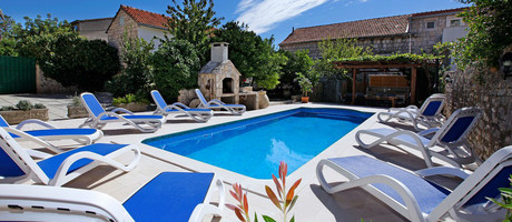Stone Villa with Pool near Amazing Pebble Beach Orebic Peljesac
