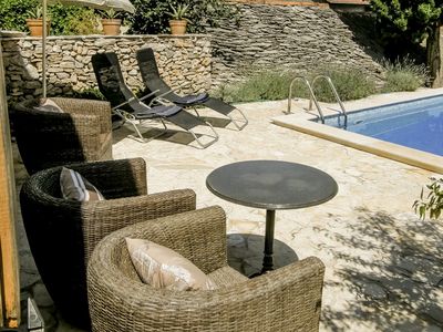 Stylish Villa with Pool in Town Supetar, Island Brac 