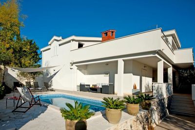 Charming House with Pool for 7 Persons in Okrug Gornji, Island Ciovo