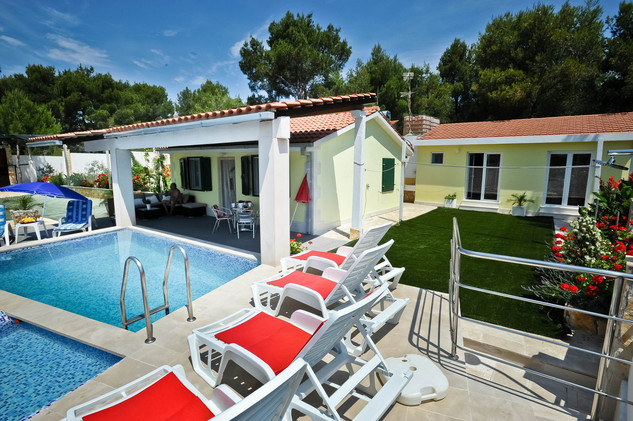 Brac Seaside House with Sea Water Swimming Pool