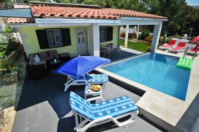 Brac Seaside House with Sea Water Swimming Pool