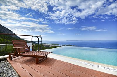 Fabulous Luxury Villa with Heated Infinity Pool and Sea View over Makarska