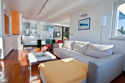 Exclusive Colorful Beach Villa with Pool near Split