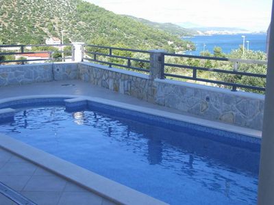 Villa with sea view and pool in Marina