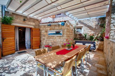 Attractive Seafront Holiday Villa in center of Komiza in Vis Island