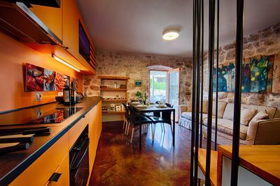 Delightful Sea Front Stone Villa in Komiza, Vis Island