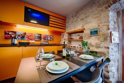 Delightful Sea Front Stone Villa in Komiza, Vis Island
