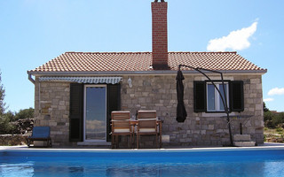 Authentic Stone House with Pool in Postira; Island Brac