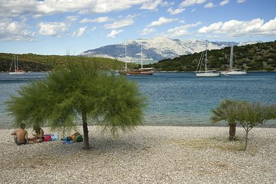 Adorable Dalmatian Beachfront House in Secluded Bay in Brac Island