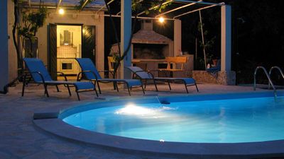 Lovely House with Pool above Famous Beach Zlatni Rat Bol; Brac Island