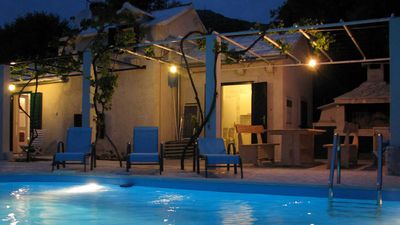 Lovely House with Pool above Famous Beach Zlatni Rat Bol; Brac Island