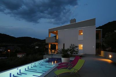 Adorable Villa with Pool and Gorgeous View in Vis; Island Vis