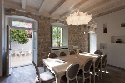 Luxury Stone Villa with Heated Swimming Pool and Outdoor Jacuzzi in Heart of Town Cavtat