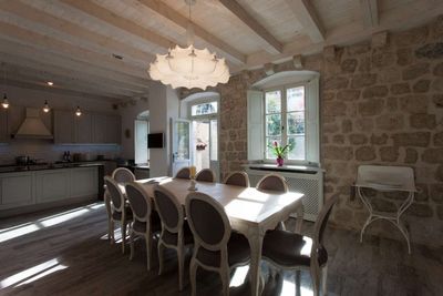 Luxury Stone Villa with Heated Swimming Pool and Outdoor Jacuzzi in Heart of Town Cavtat