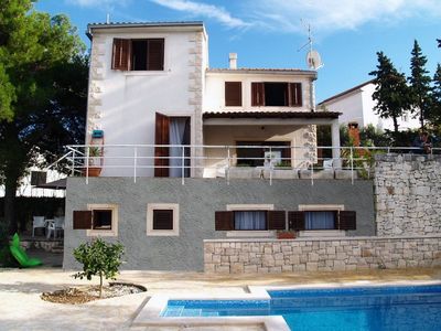 Charming Holiday House with 2 Private Swimming Pools in Sutivan; Island Brac