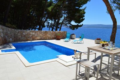 Beach House with pool Nemira, Omis Rivera