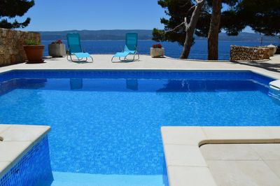 Beach House with pool Nemira, Omis Rivera