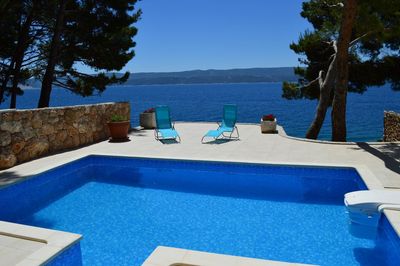 Beach House with pool Nemira, Omis Rivera