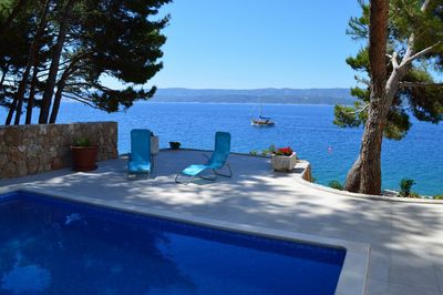 Beach House with pool Nemira, Omis Rivera