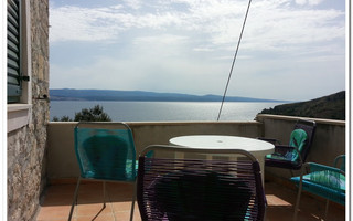 Beautiful Stone House with Sea View in Medici Omis Riviera