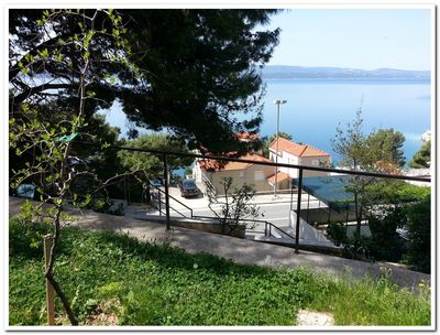 Beautiful stone house with sea view in Medici, Omis riviera