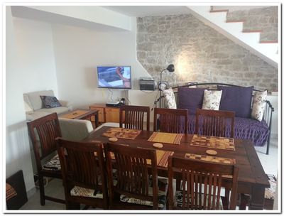 Beautiful stone house with sea view in Medici, Omis riviera